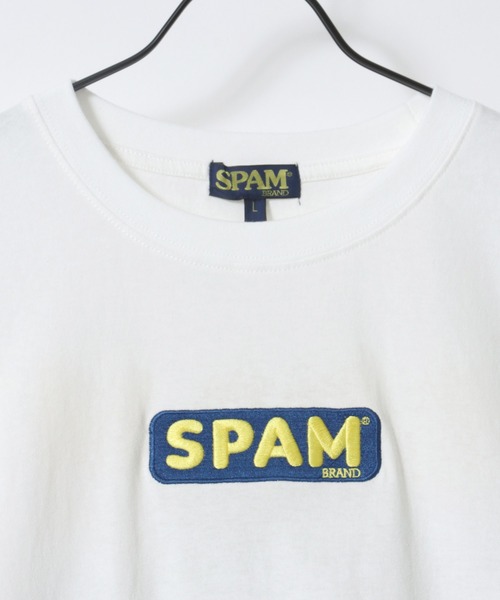 SITRY(シトリー)の「2026SS新柄 SPAM/スパム オーバーサイズ プリント ワンポイント刺繍 ポケット 半袖Tシャツ レディース メンズ(Tシャツ/カットソー・メンズ・ホワイト/ホワイト系その他/ブルー系その他/ライトブルー/ブラック/ブラック系その他/グレー系その他/ブラック系その他2/ブルー系その他3/ブルー系その他2/ネイビー/ホワイト系その他3/ブラック系その他3/グレー系その他2/ホワイト系その他4/ホワイト系その他2/グレー/ブラック系その他4・M/L/LL)」の19枚目の写真