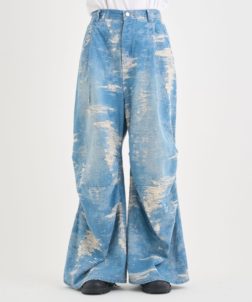 TAAKK(ターク)の「【TAAKK/ターク】DESIGN TROUSERS(デニムパンツ・メンズ・ブラック/グレー/インディゴブルー・1/2/3)」の5枚目の写真