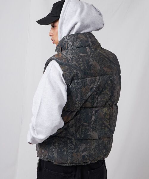 BEN DAVIS（ベンデイビス）の「【BEN DAVIS（ベンデイビス）】BD PUFFER VEST / ベスト ジャケット 中綿 ダウン パファー 刺繍 ドローコード（ベスト・メンズ・その他1/ブラック・X-LARGE/LARGE/MEDIUM）」の9枚目の写真