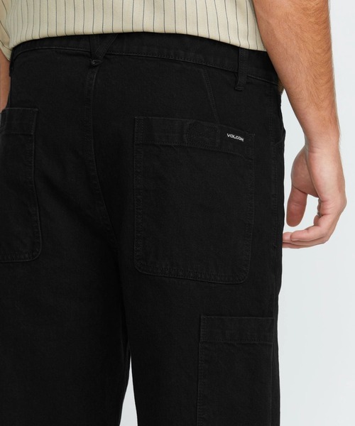 VOLCOM（ボルコム）の「【VOLCOM/ボルコム】 KRAFTSMAN II DENIM /テーパードデニムパンツ（デニムパンツ・メンズ・ブラック・30inch/32inch/34inch/28inch）」の4枚目の写真