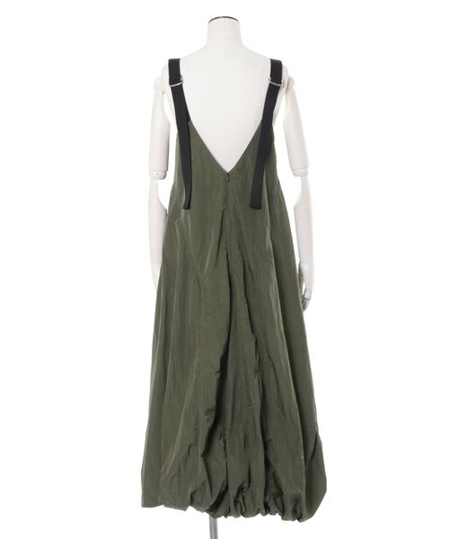 UN3D.（アンスリード）の「SHOULDER BELT BALLOON OP / ショルダーベルトバルーンワンピース（ワンピース・レディース・ブラック/カーキ/ベージュ・38/36）」の10枚目の写真