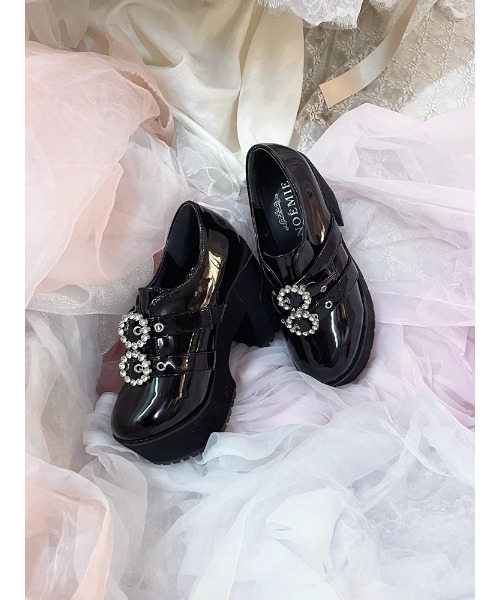 厚底Wリングマニッシュシューズ（ローファー）｜NOEMIE（ノエミー）の