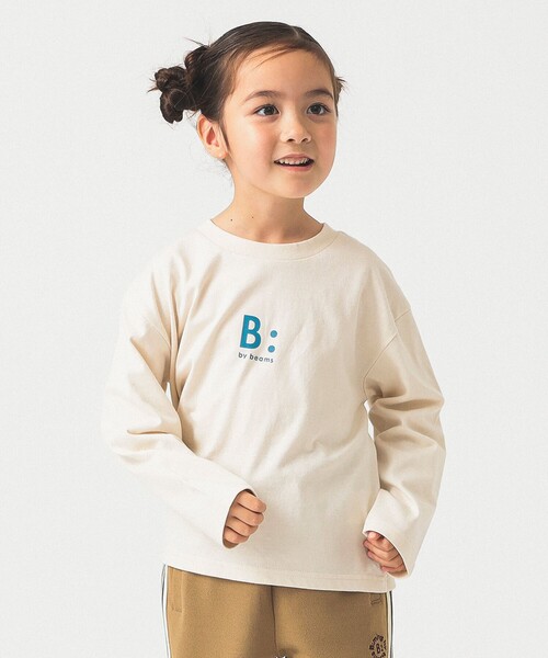 セール】ロゴ プリント ロングスリーブ Tシャツ 2025FW（100~140cm