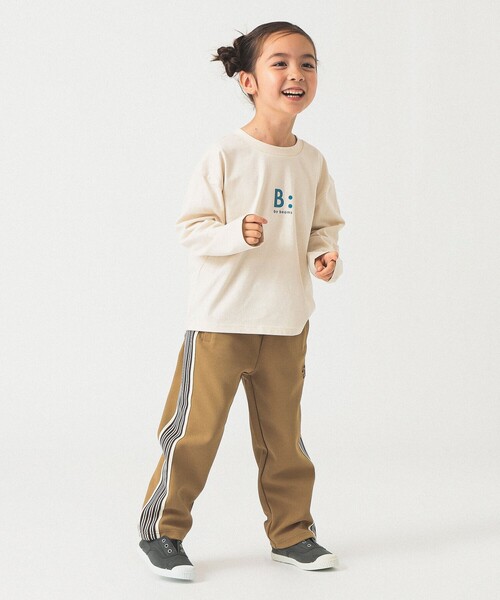 B:MING by BEAMS（ビーミングバイビームス）の「ロゴ プリント ロングスリーブ Tシャツ 2025FW（100~140cm）（Tシャツ/カットソー・キッズ・サックスブルー/ホワイト系その他5/イエロー系その他5・130/120/110/100/90/140）」の13枚目の写真