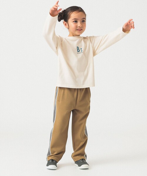 B:MING by BEAMS（ビーミングバイビームス）の「ロゴ プリント ロングスリーブ Tシャツ 2025FW（100~140cm）（Tシャツ/カットソー・キッズ・サックスブルー/ホワイト系その他5/イエロー系その他5・130/120/110/100/90/140）」の14枚目の写真