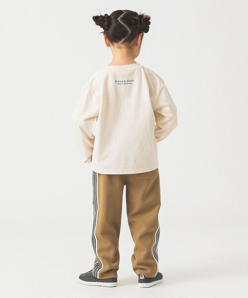 B:MING by BEAMS（ビーミングバイビームス）の「ロゴ プリント ロングスリーブ Tシャツ 2025FW（100~140cm）（Tシャツ/カットソー・キッズ・サックスブルー/ホワイト系その他5/イエロー系その他5・130/120/110/100/90/140）」の15枚目の写真