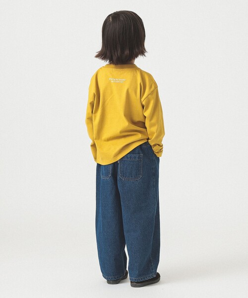B:MING by BEAMS（ビーミングバイビームス）の「ロゴ プリント ロングスリーブ Tシャツ 2025FW（100~140cm）（Tシャツ/カットソー・キッズ・サックスブルー/ホワイト系その他5/イエロー系その他5・130/120/110/100/90/140）」の20枚目の写真
