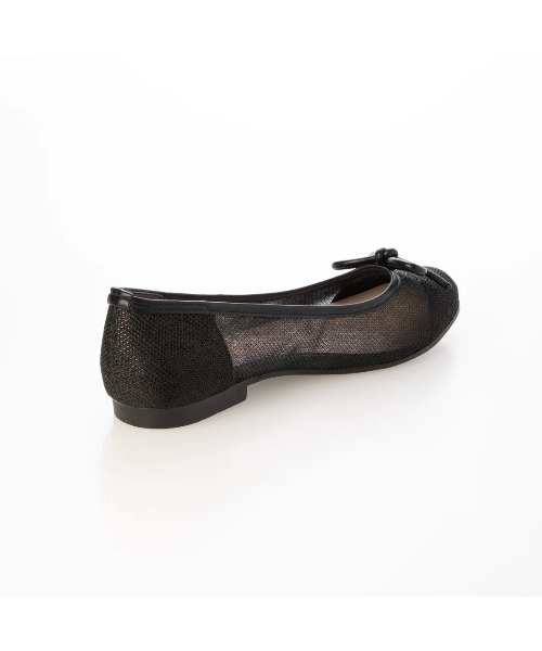 Launa lea ballet（ラウナレア バレエ）の「ラウンドトゥチュールバレエ(B1612A)（バレエシューズ・レディース・レオパード/シルバー/ブラック・22.5cm/23.5cm/24.5cm/25.5cm/23.0cm/24.0cm/25.0cm/22.0cm）」の6枚目の写真