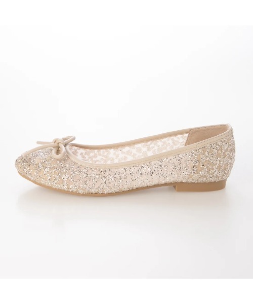 Launa lea ballet（ラウナレア バレエ）の「ラウンドトゥチュールバレエ(B1612A)（バレエシューズ・レディース・レオパード/シルバー/ブラック・22.5cm/23.5cm/24.5cm/25.5cm/23.0cm/24.0cm/25.0cm/22.0cm）」の10枚目の写真