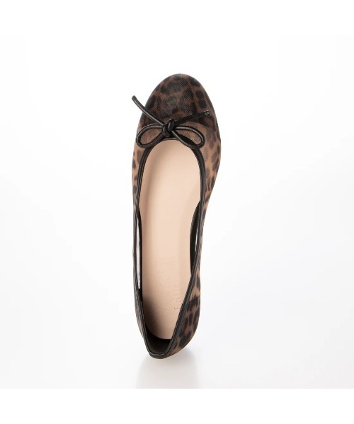 Launa lea ballet（ラウナレア バレエ）の「ラウンドトゥチュールバレエ(B1612A)（バレエシューズ・レディース・レオパード/シルバー/ブラック・22.5cm/23.5cm/24.5cm/25.5cm/23.0cm/24.0cm/25.0cm/22.0cm）」の17枚目の写真