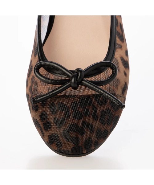 Launa lea ballet（ラウナレア バレエ）の「ラウンドトゥチュールバレエ(B1612A)（バレエシューズ・レディース・レオパード/シルバー/ブラック・22.5cm/23.5cm/24.5cm/25.5cm/23.0cm/24.0cm/25.0cm/22.0cm）」の18枚目の写真
