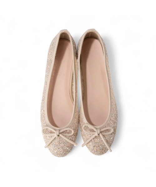 Launa lea ballet(ラウナレア バレエ)の「ラウンドトゥチュールバレエ(B1612A)(バレエシューズ・レディース・レオパード/シルバー/ブラック・22.5cm/23.5cm/24.5cm/25.5cm/23.0cm/24.0cm/25.0cm/22.0cm)」の14枚目の写真