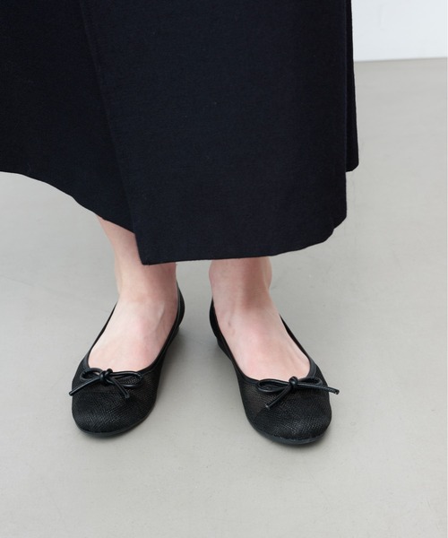 Launa lea ballet（ラウナレア バレエ）の「ラウンドトゥチュールバレエ(B1612A)（バレエシューズ・レディース・レオパード/シルバー/ブラック・22.5cm/23.5cm/24.5cm/25.5cm/23.0cm/24.0cm/25.0cm/22.0cm）」の20枚目の写真