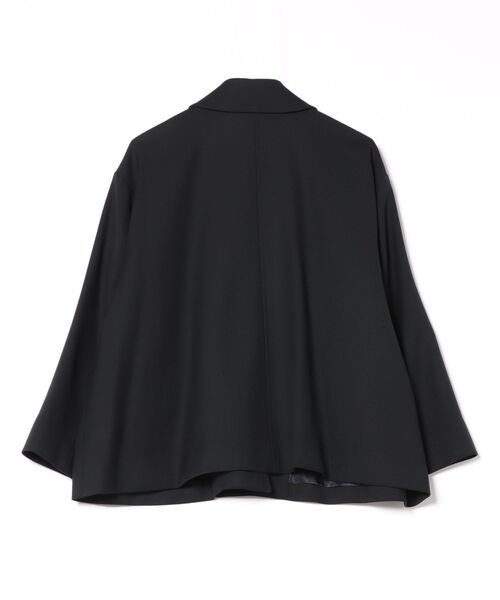 Traditional Weatherwear（トラディショナルウェザーウェア）の「LINTON SHORT（ステンカラーコート・レディース・MD.GRY/ネイビー・32/34）」の8枚目の写真