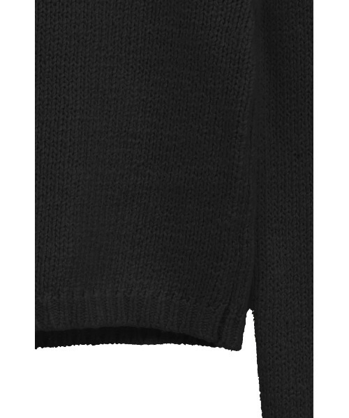 CLANE（クラネ）の「CLANE/クラネ/COTTON SHORT KNIT TOPS（ニット/セーター・レディース・アイボリー/ブラック/レッド/その他・1）」の8枚目の写真