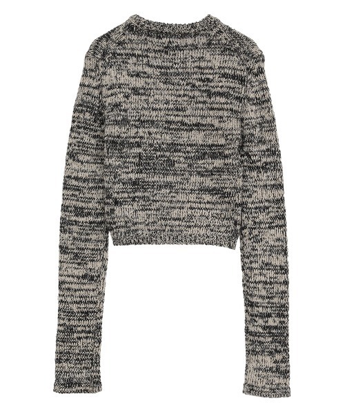 CLANE（クラネ）の「CLANE/クラネ/COTTON SHORT KNIT TOPS（ニット/セーター・レディース・アイボリー/ブラック/レッド/その他・1）」の20枚目の写真