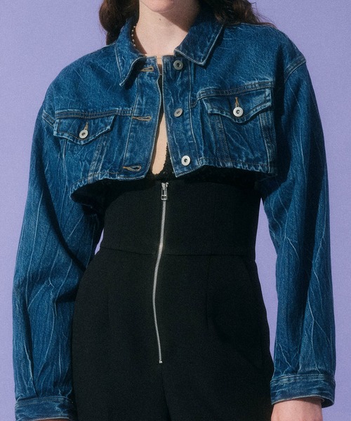 maison special レングスデニムジャケット Mud Draw Ring Die Denim Jacket