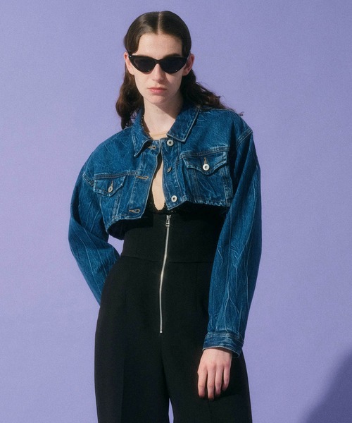 maison special レングスデニムジャケット Mud Draw Ring Die Denim Jacket