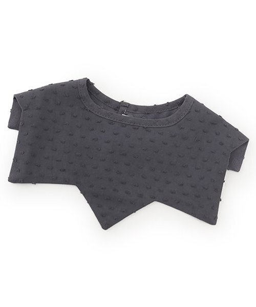 petit main（プティマイン）の「【防水】星型スタイ（スタイ/よだれかけ・キッズ・ライトピンク/チャコール/アイボリー・F）」の3枚目の写真