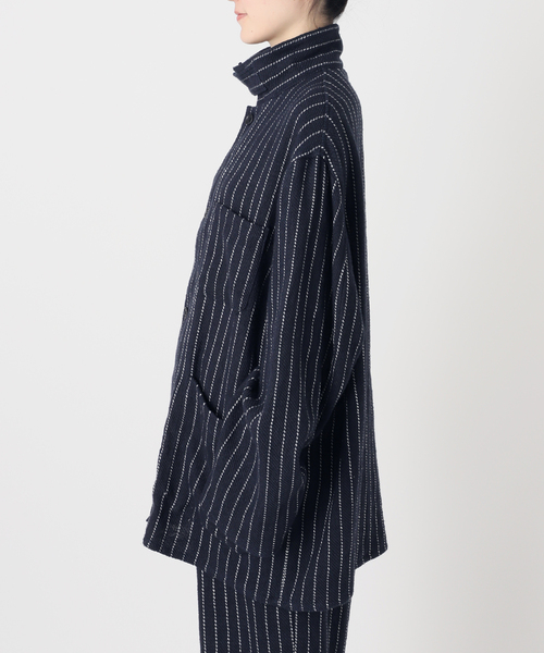 UNFOLLOW（アンフォロー）の「【FOLL/フォル】khadi cotton stripe