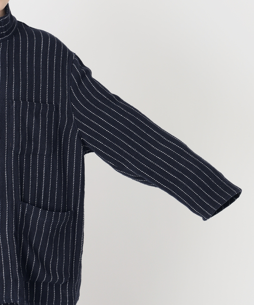 UNFOLLOW（アンフォロー）の「【FOLL/フォル】khadi cotton stripe