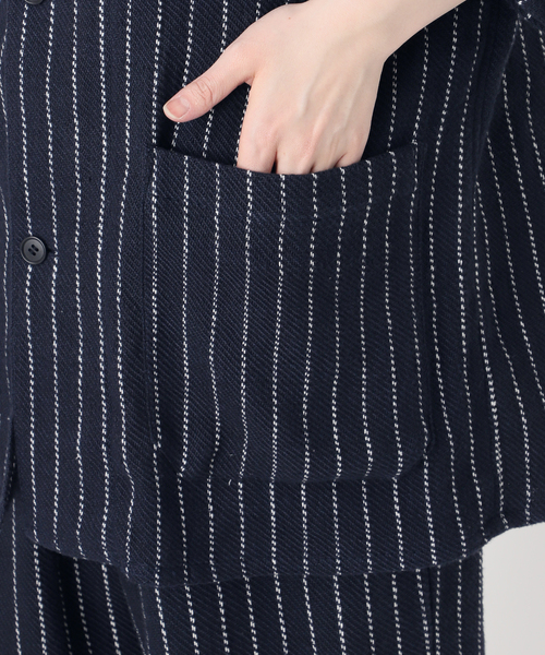 UNFOLLOW（アンフォロー）の「【FOLL/フォル】khadi cotton stripe