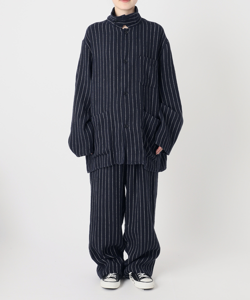 UNFOLLOW（アンフォロー）の「【FOLL/フォル】khadi cotton stripe