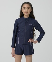 ビームススクール　水着・ラッシュガード　140センチ : [ビームス スクール] ラッシュガード 長袖 フルジップ