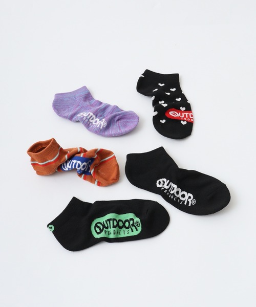OUTDOOR PRODUCTS(アウトドアプロダクツ)の「OUTDOOR PRODUCTS 5足セット レディース スニーカー ソックス 5P 靴下(ソックス/靴下・レディース・I/G/B/C/J/H/A/E/D/F・23-25)」の9枚目の写真