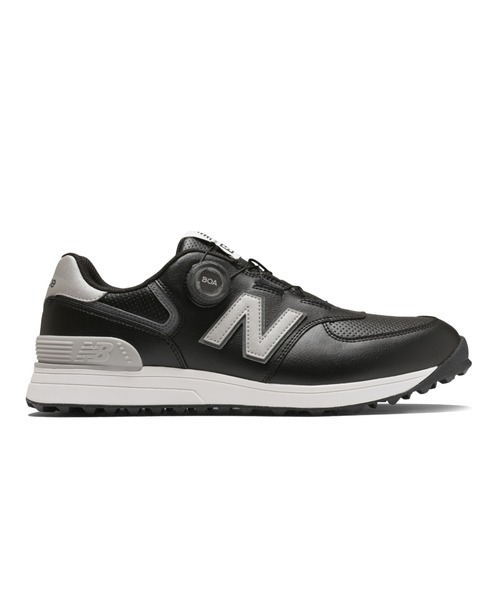 New Balance ゴルフソフトスパイク574 ブラック スニーカータイプ GOLF】574 v4 SL BOA(R)（スニーカー）｜New Balance Golf