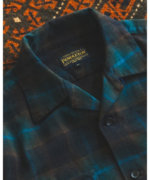 【別注】PENDLETON / チェック オープンカラー シャツ PENDLETON（ペンドルトン） シャツ 「別注」PENDLETON / チェック