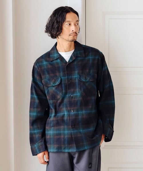 セール】【別注】PENDLETON / チェック オープンカラー シャツ（シャツ