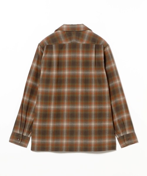 大人気❗️PENDLETON プルオーバー チェック ネルシャツ M ブラウン系 大人気❗️PENDLETON プルオーバー チェック ネルシャツ M