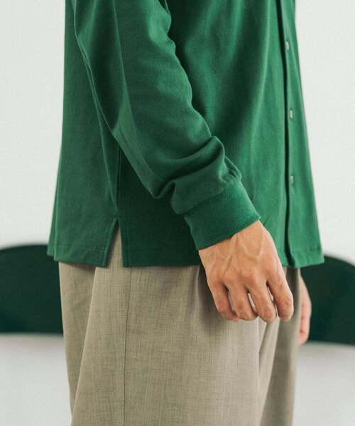 セール】LACOSTE(ラコステ) 別注 フルオープン ロングスリーブ