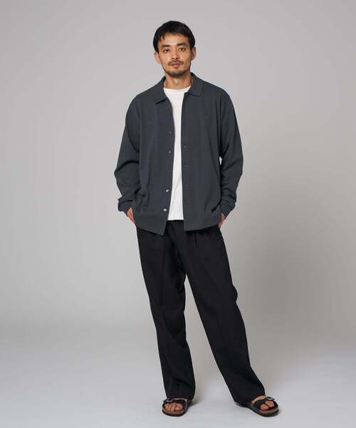 セール】LACOSTE(ラコステ) 別注 フルオープン ロングスリーブ