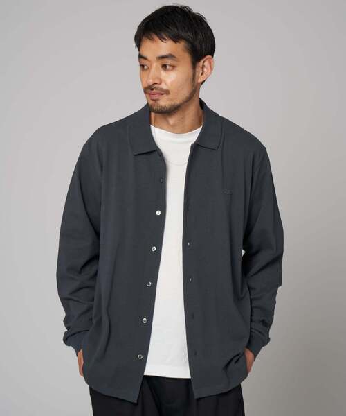 LACOSTE(ラコステ) 別注 フルオープン ロングスリーブポロシャツ（T
