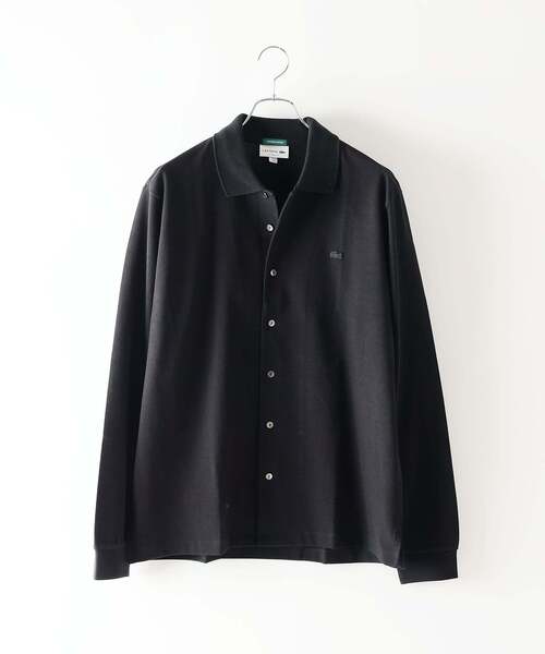 LACOSTE(ラコステ) 別注 フルオープン ロングスリーブポロシャツ（T