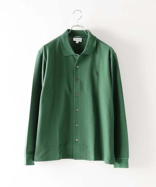 セール】LACOSTE(ラコステ) 別注 フルオープン ロングスリーブ