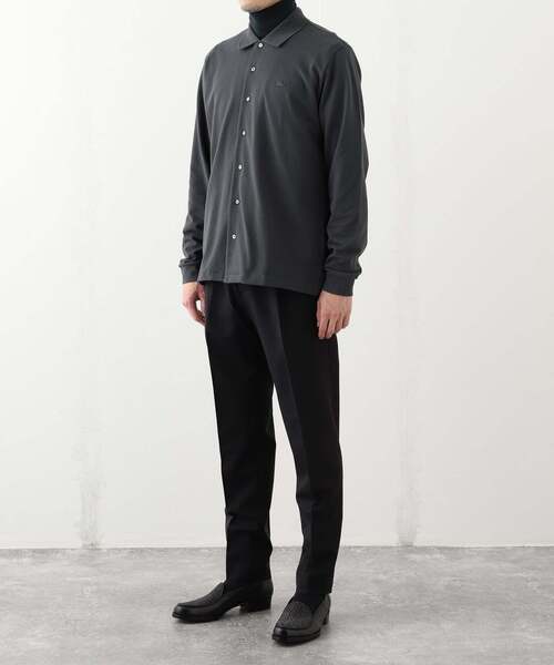 セール】LACOSTE(ラコステ) 別注 フルオープン ロングスリーブ