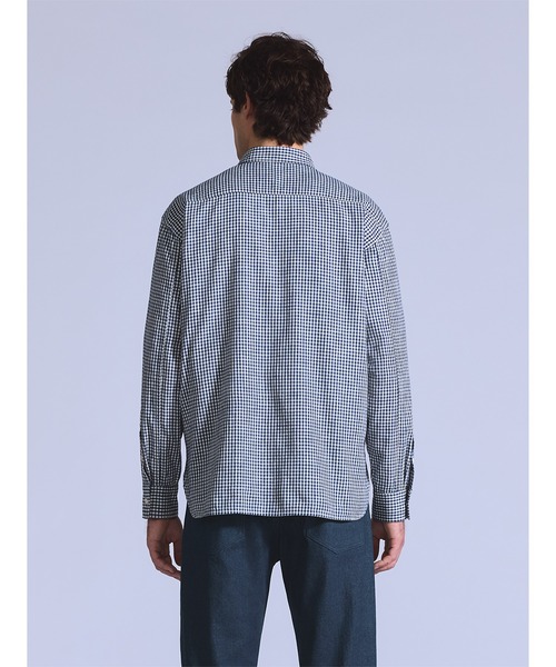 Levi's(リーバイス)の「Levi's/リーバイス BLUETAB(TM) リラックス ボタンダウン シャツ(シャツ/ブラウス・メンズ・ブルー・L/S/M/XL)」の2枚目の写真