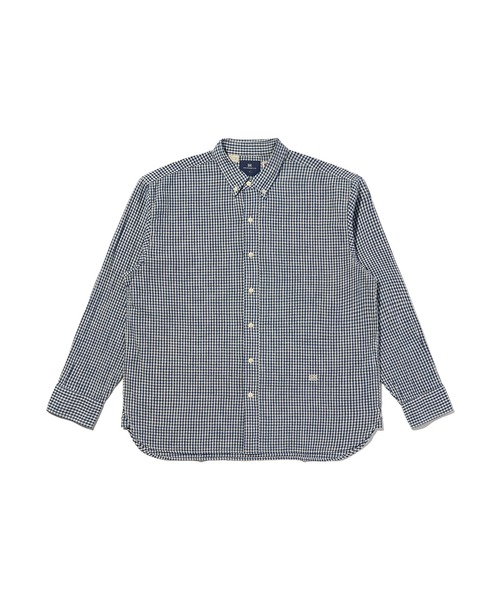 Levi's(リーバイス)の「Levi's/リーバイス BLUETAB(TM) リラックス ボタンダウン シャツ(シャツ/ブラウス・メンズ・ブルー・L/S/M/XL)」の3枚目の写真