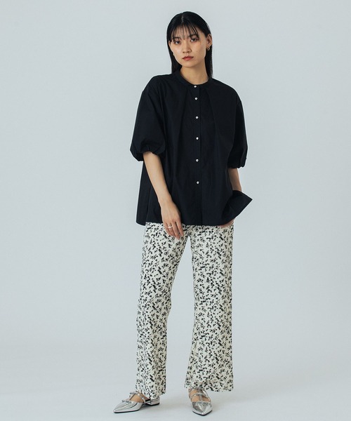 ROSE BUD(ローズバッド)の「BALLOON SLEEVE BLOUSE(シャツ/ブラウス・レディース・ブルー/ブラック/ブラウン・ONE SIZE)」の9枚目の写真