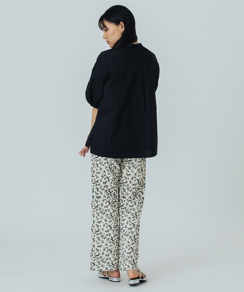 ROSE BUD(ローズバッド)の「BALLOON SLEEVE BLOUSE(シャツ/ブラウス・レディース・ブルー/ブラック/ブラウン・ONE SIZE)」の11枚目の写真