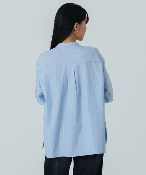 ROSE BUD(ローズバッド)の「BALLOON SLEEVE BLOUSE(シャツ/ブラウス・レディース・ブルー/ブラック/ブラウン・ONE SIZE)」の17枚目の写真