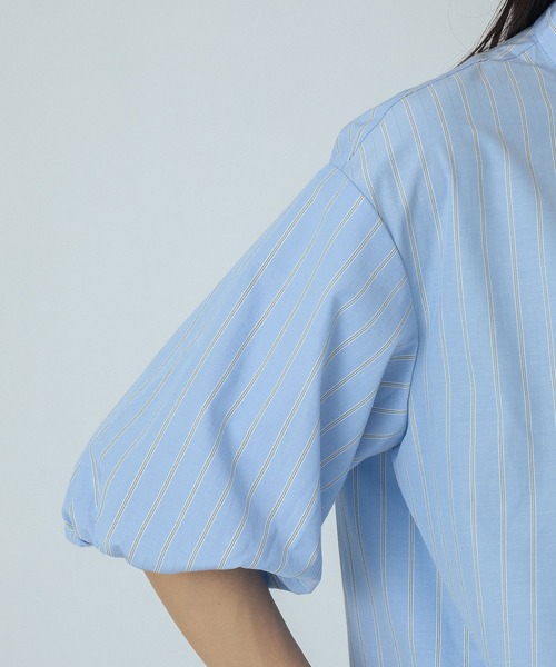 ROSE BUD(ローズバッド)の「BALLOON SLEEVE BLOUSE(シャツ/ブラウス・レディース・ブルー/ブラック/ブラウン・ONE SIZE)」の21枚目の写真