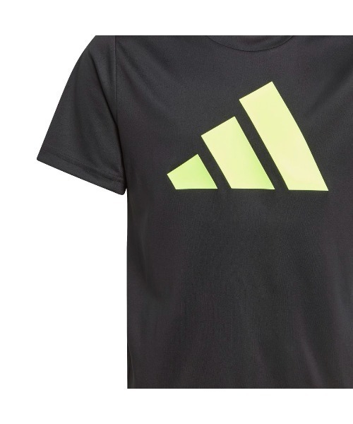 adidas(アディダス)の「アディダス adidas トレイン エッセンシャルズ AEROREADY ロゴ レギュラーフィット 半袖Tシャツ(Tシャツ/カットソー・キッズ・ブラック・130cm/140cm/150cm/160cm)」の5枚目の写真
