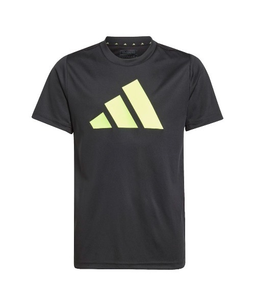 adidas(アディダス)の「アディダス adidas トレイン エッセンシャルズ AEROREADY ロゴ レギュラーフィット 半袖Tシャツ(Tシャツ/カットソー・キッズ・ブラック・130cm/140cm/150cm/160cm)」の3枚目の写真