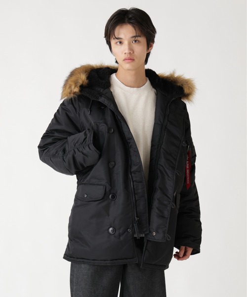 Alpha Industries（アルファインダストリーズ）の「【25FW新作商品】Alpha Industries/アルファインダストリーズ/N-3B PARKA（ミリタリージャケット・メンズ・セージグリーン/ブラック・X-SMALL/XX-LARGE/X-LARGE/LARGE/MEDIUM/SMALL）」の2枚目の写真