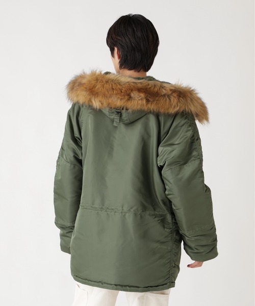 Alpha Industries（アルファインダストリーズ）の「【25FW新作商品】Alpha Industries/アルファインダストリーズ/N-3B PARKA（ミリタリージャケット・メンズ・セージグリーン/ブラック・X-SMALL/XX-LARGE/X-LARGE/LARGE/MEDIUM/SMALL）」の19枚目の写真