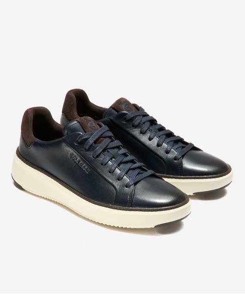 COLE HAAN ネイビー スニーカー グランドプロ トップスピン スニーカー mens. 0.0 | COLE_HAAN